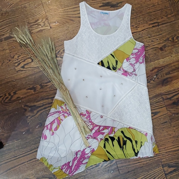 Leifnotes Guarri Patchwork Dress Size 8 - Picture 4 of 12